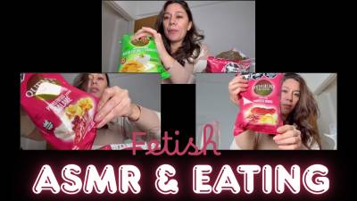 Crunchy ASMR: Potato Chips Taste Test
