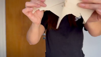 Hands & Paper Tearing