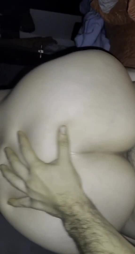 POV Reverse Cowgirl: Bouncing Hard On Cock With Big White Ass