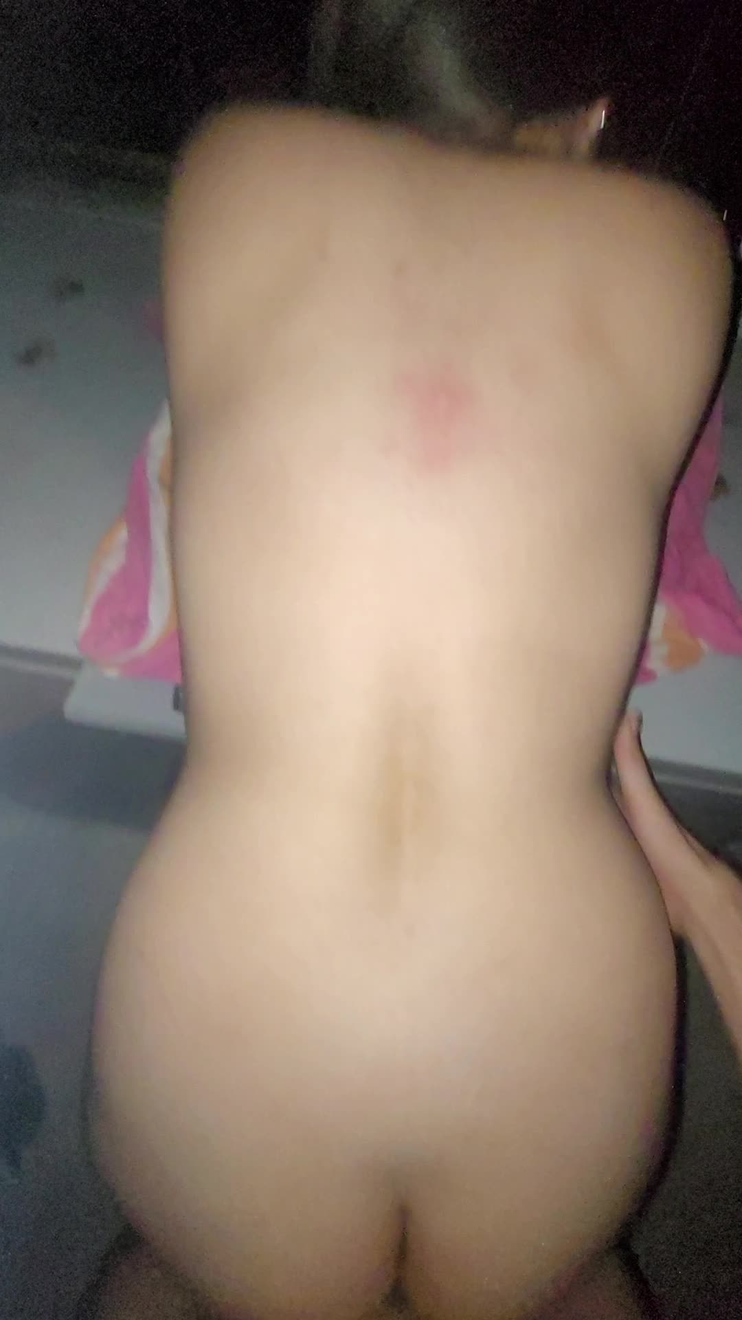 Intense Standing Doggy Style POV: Arched Back & Smooth White Ass