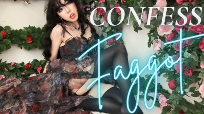Cock Craving Confession: Admit It, Faggot
