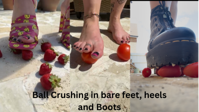 Compilation Crushing- Bare Foot, Heels And Boots