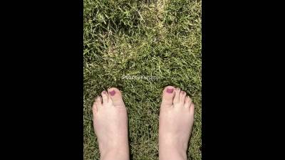 Toe Wiggling In The Grass