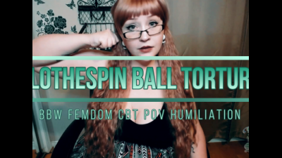 Clothespin Ball Torment