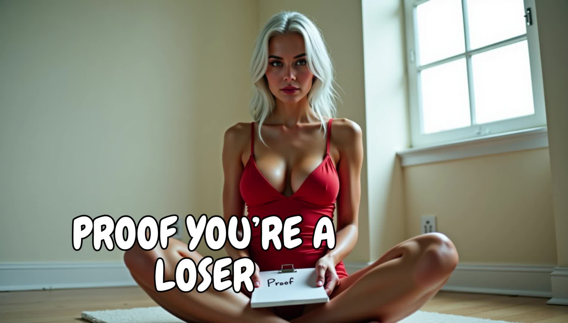 Moan For My Approval--Or Stay Invisible