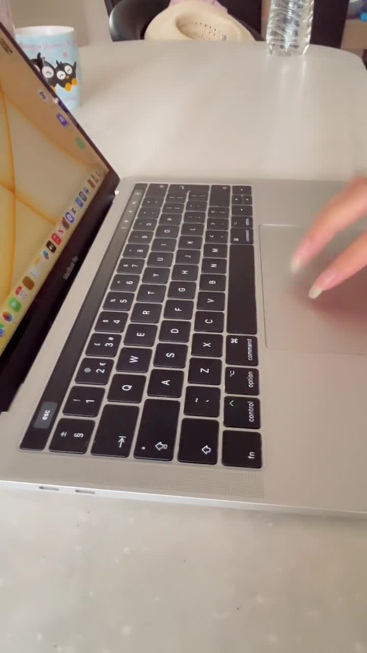 Tapping My Long, Natural Finger Nails On My Keyboard