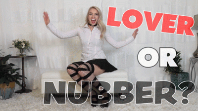 Are You A Nubber Or A Lover?