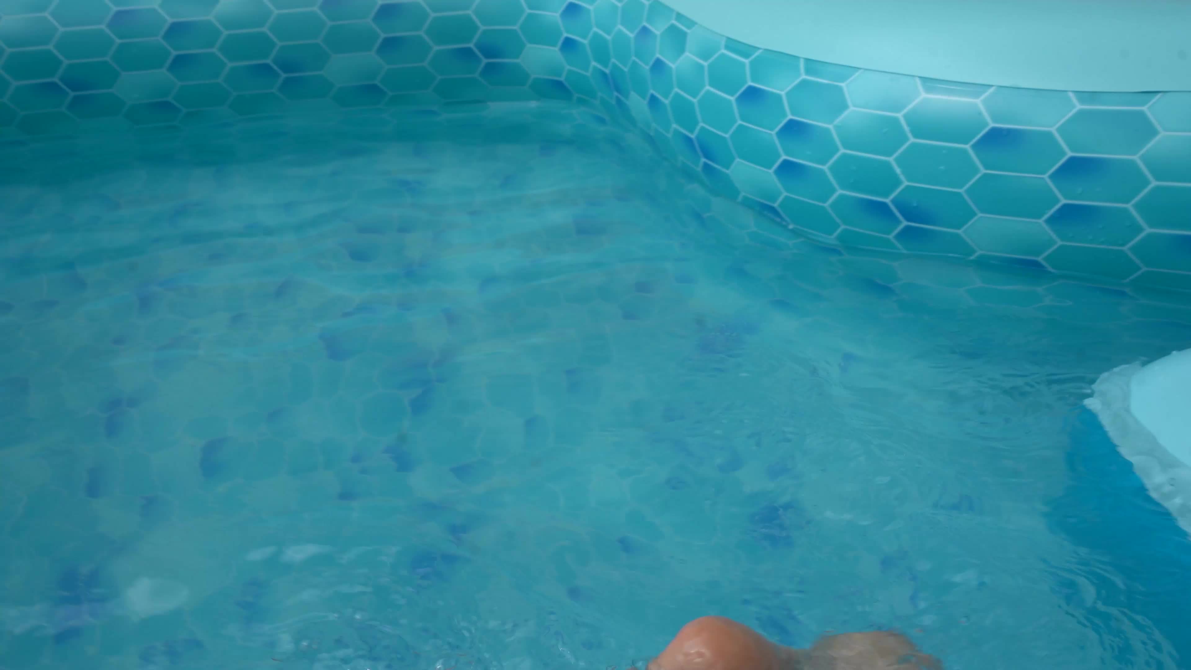 Splashing In The Pool