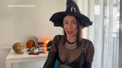 Witch Total Power Exchange Spell Part 1- HD Mistress Katherine Green, Mesmerize, Femdom POV, Leather, Findom