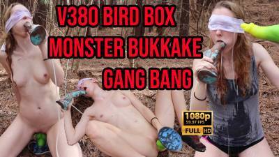 V380 Bird Box Creature Bukkake Gangbang