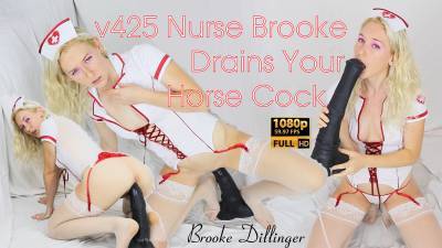 V425 Nurse Brooke Drains Your Huge Cock