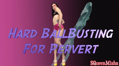 Hard Ballbusting For Pervert