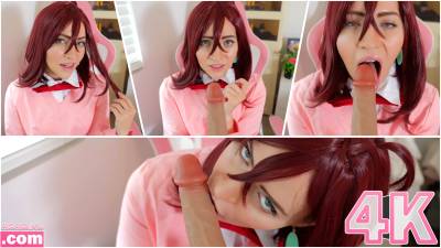 Momo Ayase Ahegao Blowjob