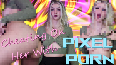 Serenity Sky - Cheating On Her With Pixel Porn - iWantClips