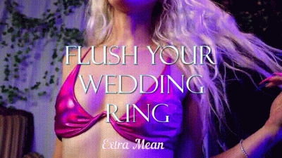 Flush Your Wedding Ring