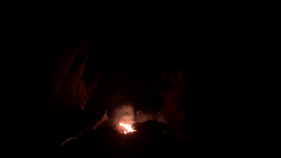 Winter Fire Light