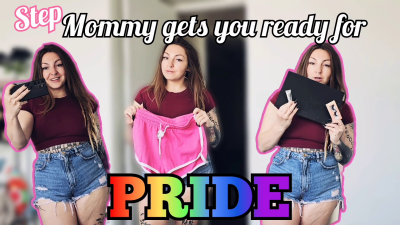 Step-Mommy Dresses You Up For Pride