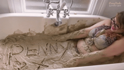 Penny Orgasms In A Bath Of Clay