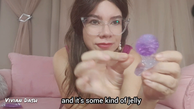 Unbox Butt Plug MILF Anal Slut Try Toy In Ass For First Time