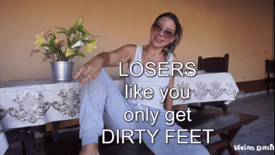 Hot Latina Humiliates Loser With Dirty Feet And Pussy And Ass Flash