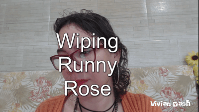 Wipping Runny Nose