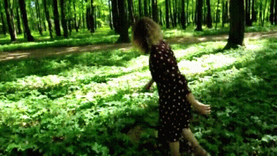 Sprained Ankle In The Forest