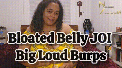 Bloated Belly JOI With Big Loud Burps