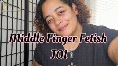 Middle Finger Fetish JOI