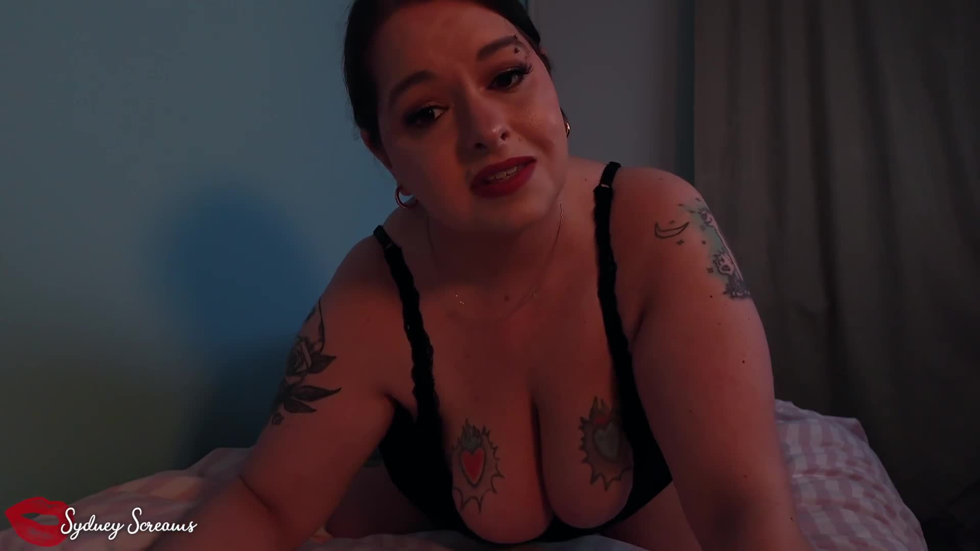 Midnight Snack- Your Ravenous Girlfriend Sydney Screams Is Hungry Late At Night But You Won't Make A Snack For Her So She Consumes You Instead