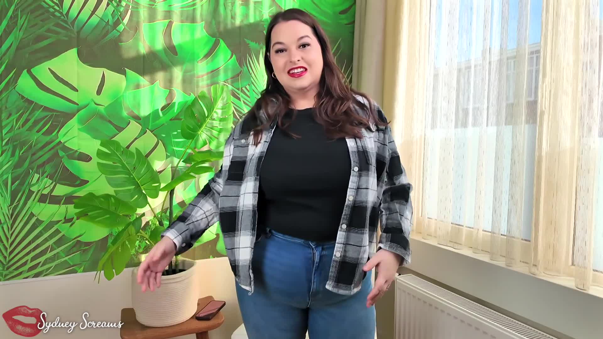 Strip? But It's Just A Cough!- BBW Sydney Screams Goes To Doctor's Office For Annoying Cough And Is Made To Strip Naked- Enf, Made To Strip, POV, Embarrassed Naked Female