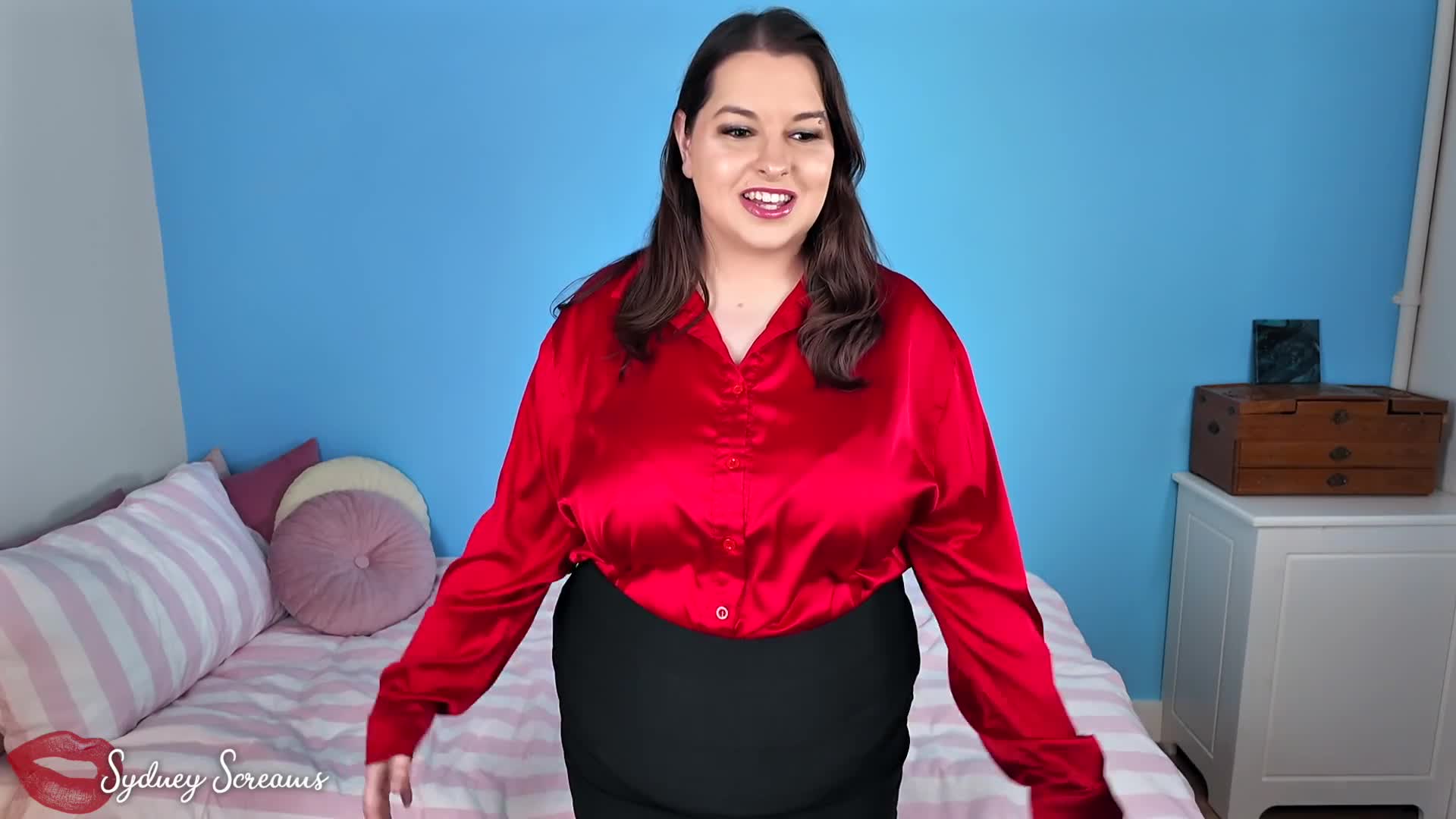 Nanny Candidate Made To Strip- Your Nanny Job Interview Of Sydney Screams Results In Making Her Strip Naked And Shake Her Ass If She Wants The Position- Enf, Embarrassed Stripping, POV