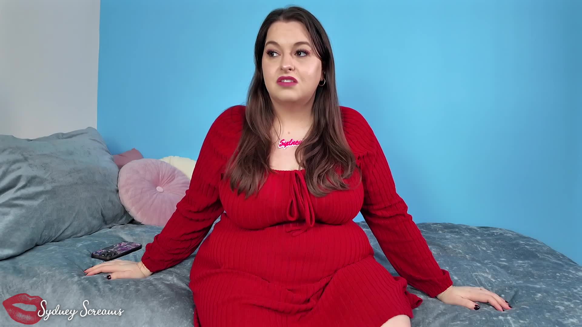 Cheater Is Shrunken Then Eaten- Sydney Screams' Boyfriend Is Caught Cheating So She Goes Crazy And Shrinks You With Magic Lipstick Kisses Before Consuming You And Jiggling You Around Her Tummy- Gtsv, Shrinking Fetish, Belly Play