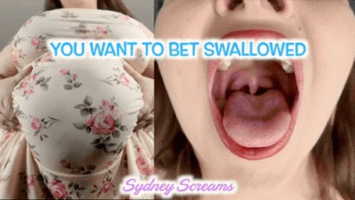 You Want To Be Swallowed POV Tiny Man Begs Nice BBW Giantess To Be Vored Sydney Screams