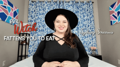Evil Witch Fattens You To Eat Witch Sydney Screams Wants To Fatten You So She Can Vore You POV Vore, Same Size Vore, Feeder/Feedee