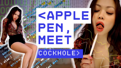 Apple Pen, Meet Cockhole
