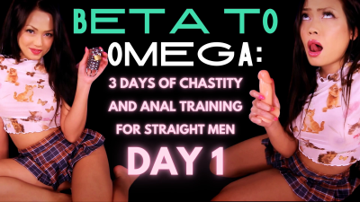 Beta To Omega: 3 Days Of Chastity And Anal Training For Straight Men