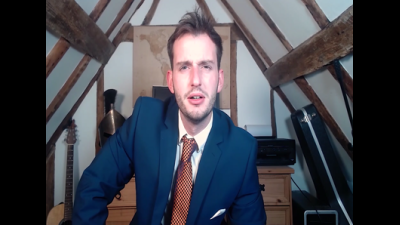 Alpha Giant Catches Tiny Pet Bug In Glass