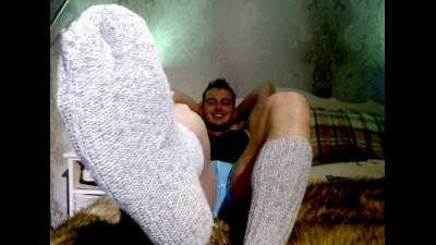 Sweaty Gym Socks + Foot Humiliation