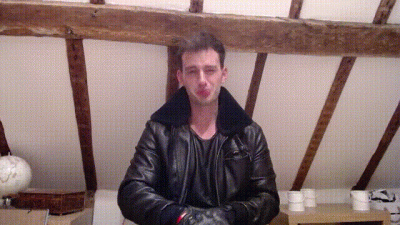 JOI Cum Countdown Leather Muscle Fagbash