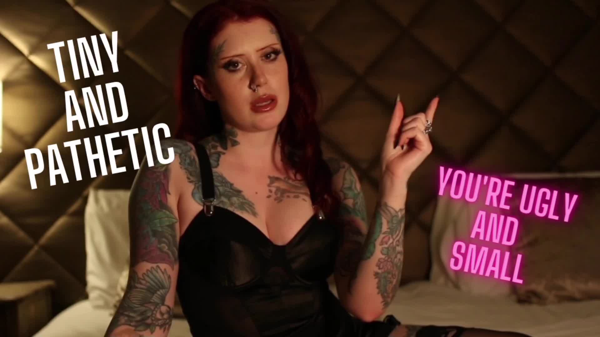 No Sex For Tiny Cock Loser