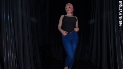 Jeans Fetish Ass Tease + Pussy Flashing- Ass Fetish