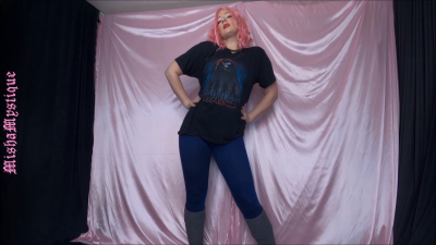 Jeans Fetish Dark Denim And Knee High Socks Ass Fetish Ass Tease