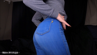 Jeans Fetish: Ass Tease And Booty Smacks Ass Fetish Denim