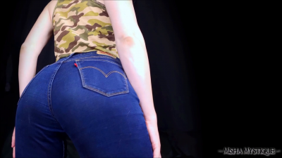 Jeans Fetish: Ass Tease In Dark Levis Ass Fetish Jeans Tease