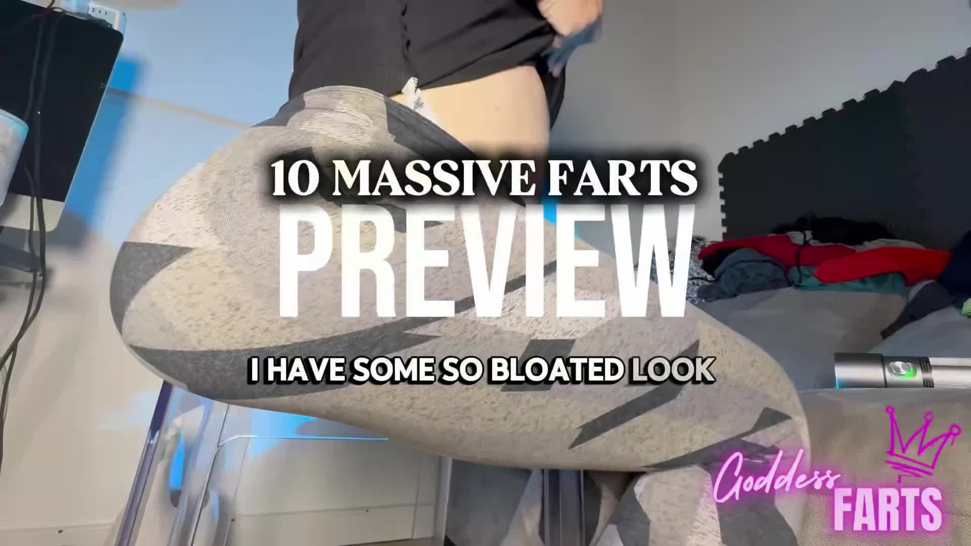 10 Massive Femdom Farts Plus POV Good Boy Reward