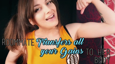 Roommate Transfers All Your Gains To Her Body 1080P Ellie Idol
