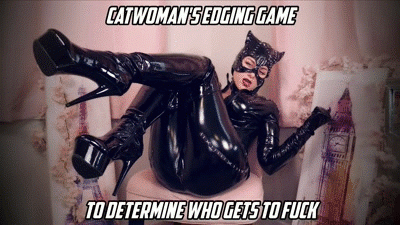 Catwoman's Edging Game To Determine Who Gets To Fuck 1080P Ellie Idol