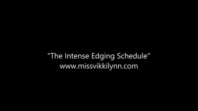 The Intense Edging Schedule With Mistressvictoria (JOI) (Orgasm Control)