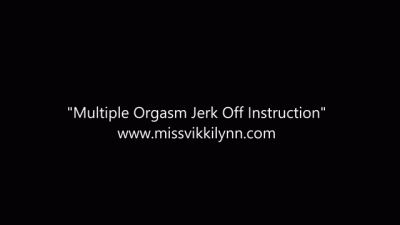 Multiple Orgasm Jerk Off Instruction With Mistressvictoria (Cum Countdown)