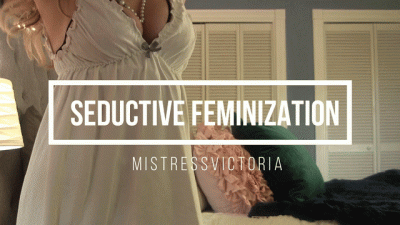 Seductive Feminization With Mistressvictoria (Topless) (Crossdressing) (Sensual Domination)